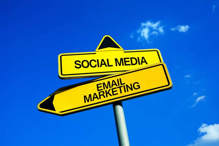 Email marketing social media marketing